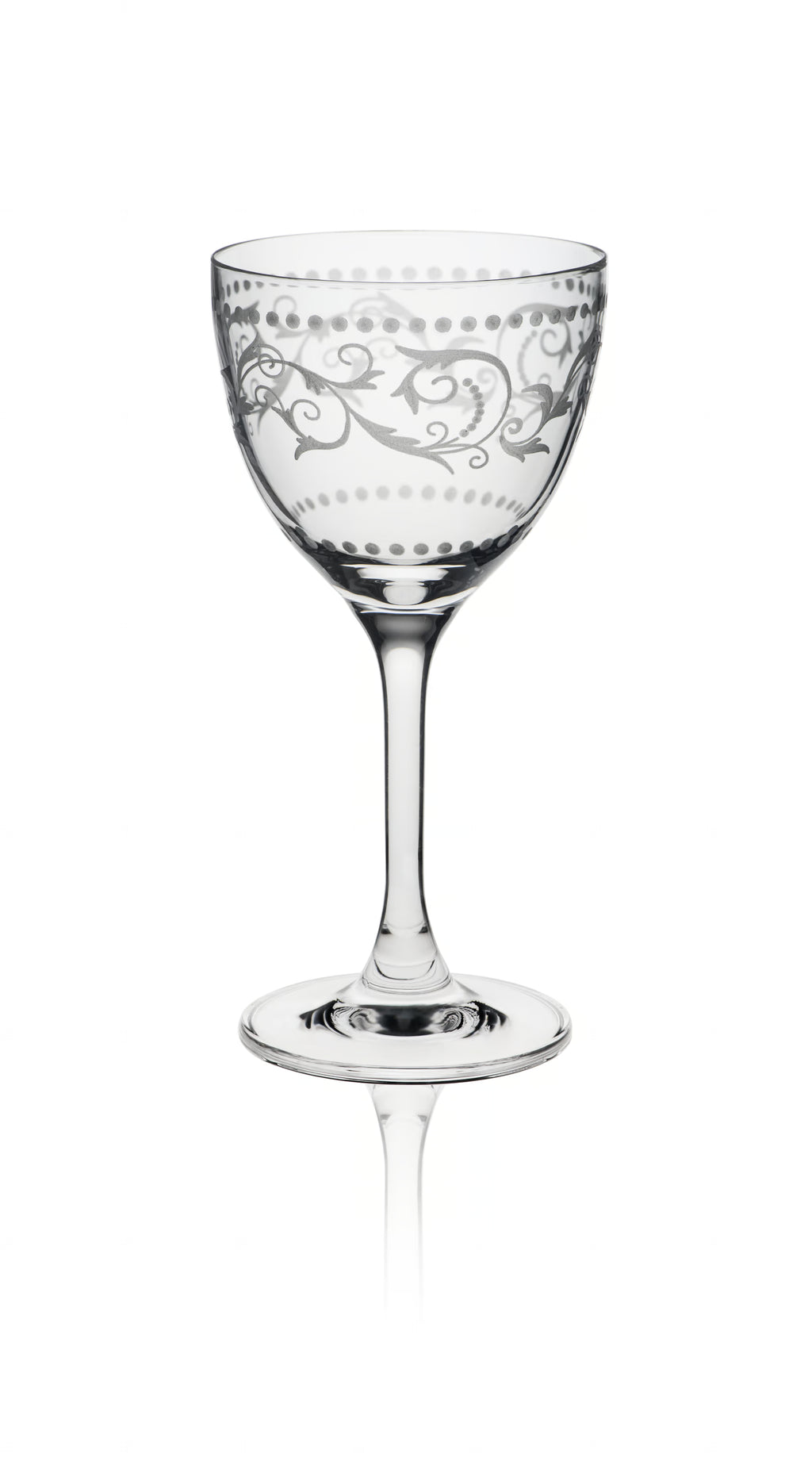 Rona Classic Cocktail Nick & Nora Dots Glass