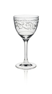 Rona Classic Cocktail Nick & Nora Dots Glass