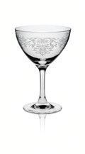 Rona Classic Cocktail Martini / Saucer Champagne Lace Glass