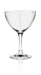 Rona Classic Cocktail Martini / Saucer Champagne Optic Glass