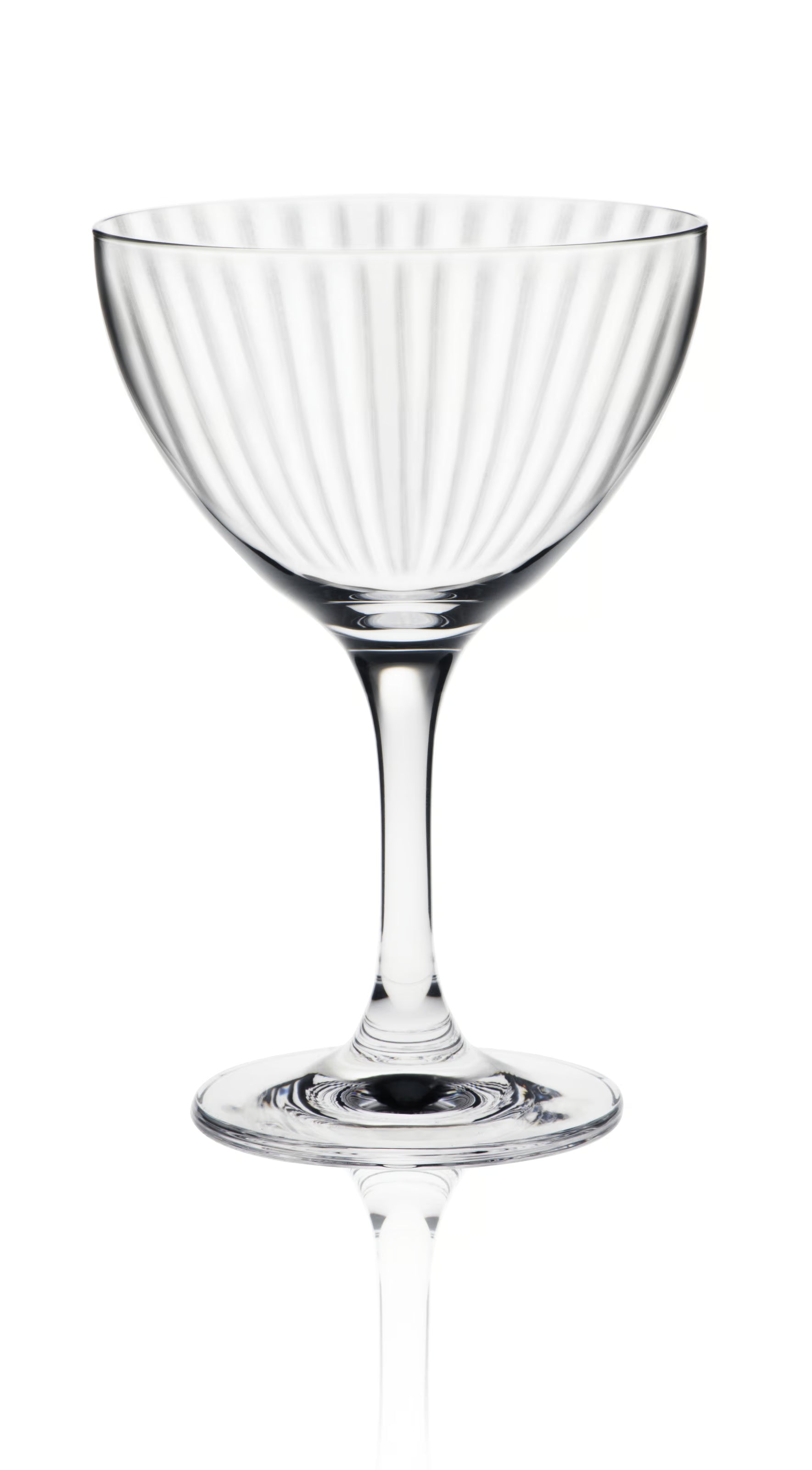Rona Classic Cocktail Martini / Saucer Champagne Optic Glass