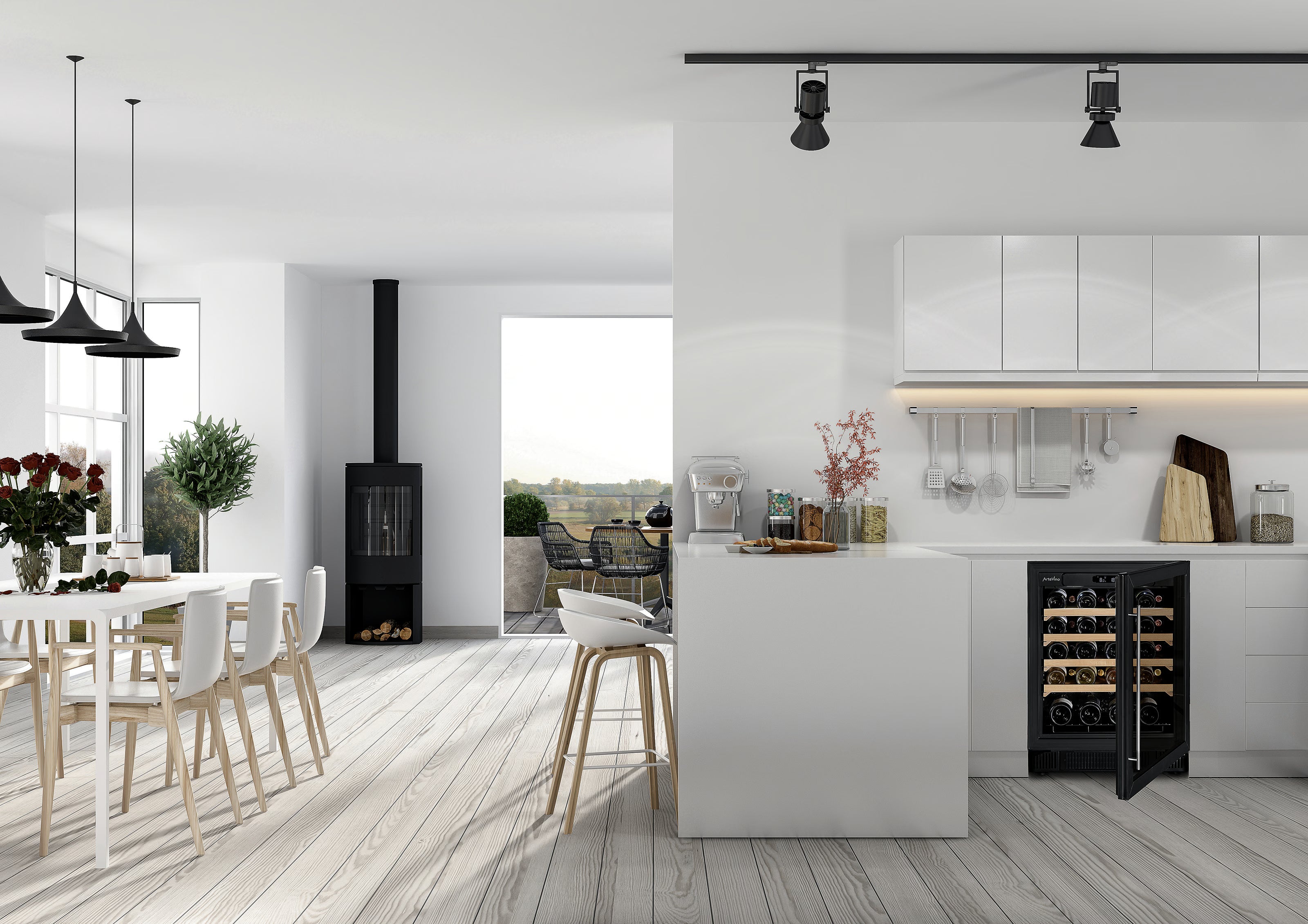 ArteVino Cosy - Multi Zone Wine Cabinet