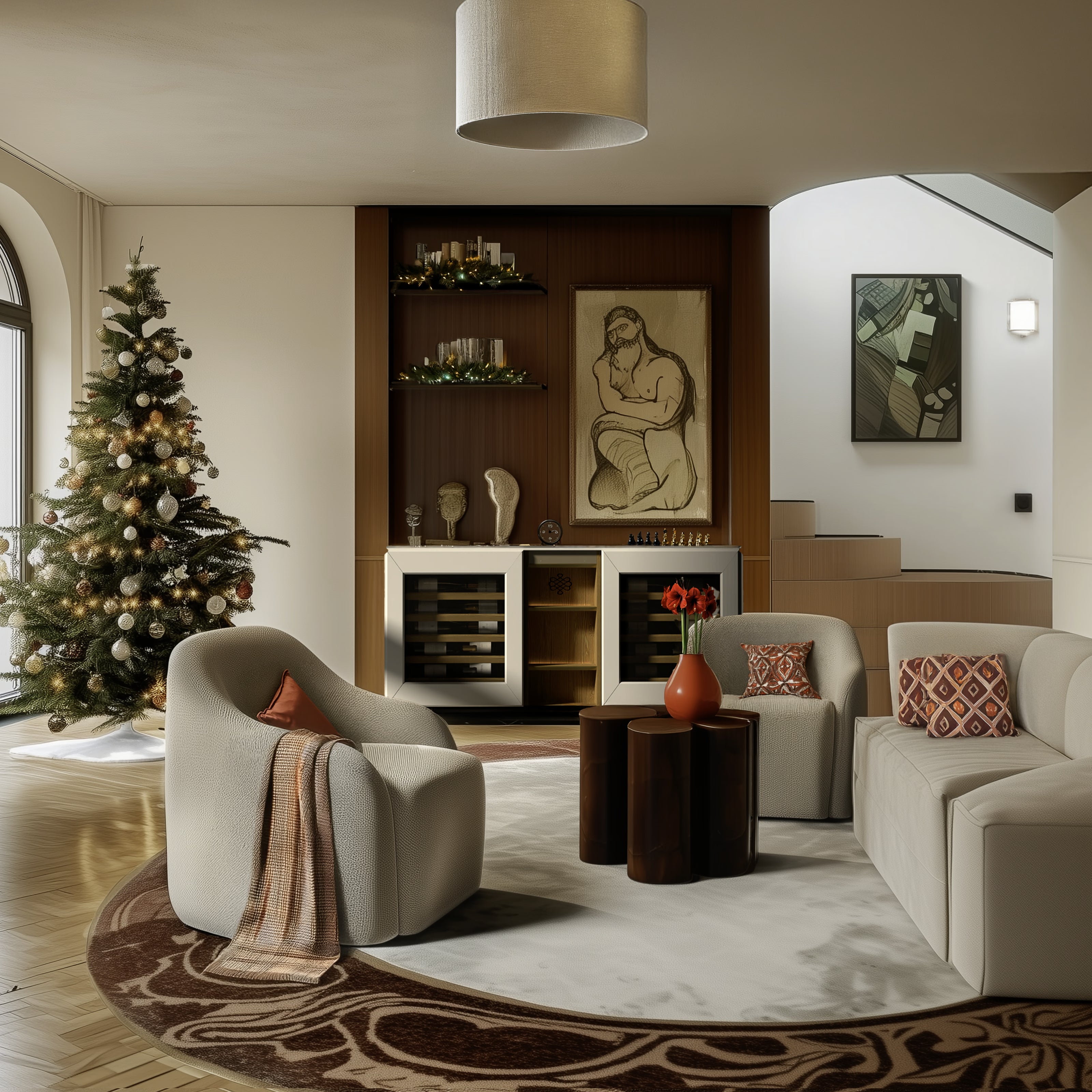 EuroCave Harmonie Multi Zone Wine Cabinet - White