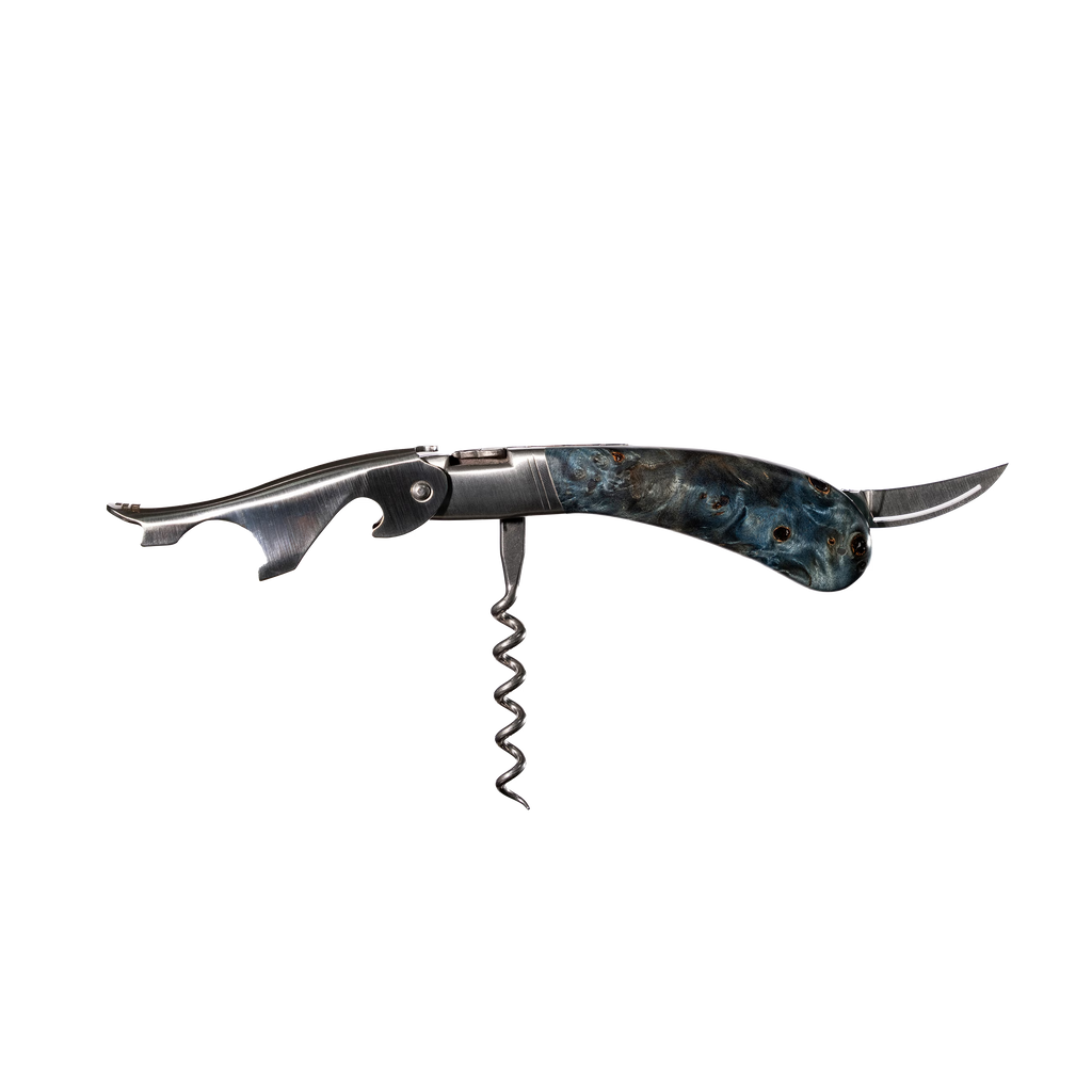 Fontenille Pataud - Magnum Corkscrew - Blue Poplar Burl