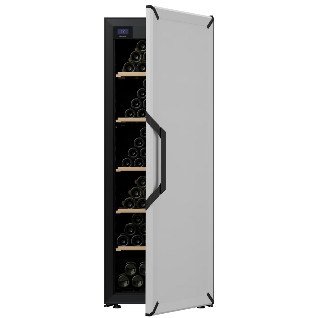 Goguette Large Wine Cabinet 1-Temperature Solid Door White