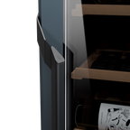 Goguette Medium Wine Cabinet 3-Temperature Glass Door Blue