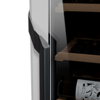 Goguette Medium Wine Cabinet 3-Temperature Glass Door White