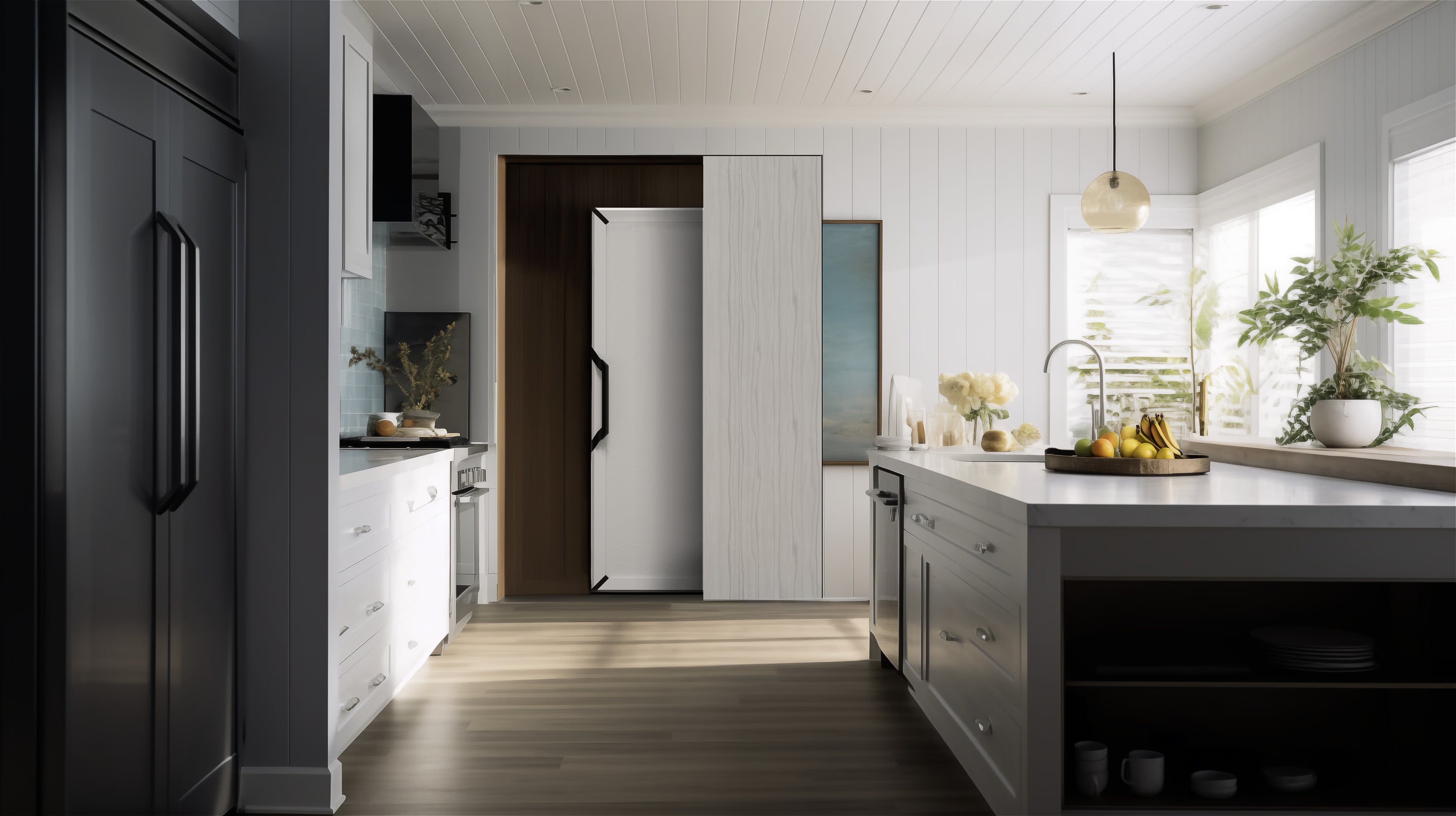 Goguette Large Wine Cabinet 1-Temperature Solid Door White