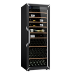 Goguette Large Wine Cabinet 1-Temperature Glass Door Black