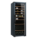 Goguette Large Wine Cabinet 1-Temperature Glass Door Blue