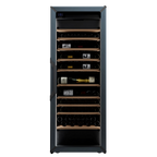 Goguette Large Wine Cabinet 3-Temperature Glass Door Blue