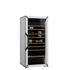 Goguette Medium Wine Cabinet 3-Temperature Glass Door White