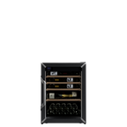 Goguette Small Wine Cabinet 1-Temperature Glass Door Black