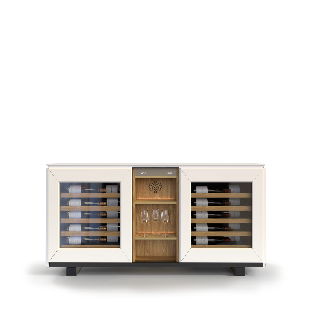 EuroCave Harmonie Multi Zone Wine Cabinet - White