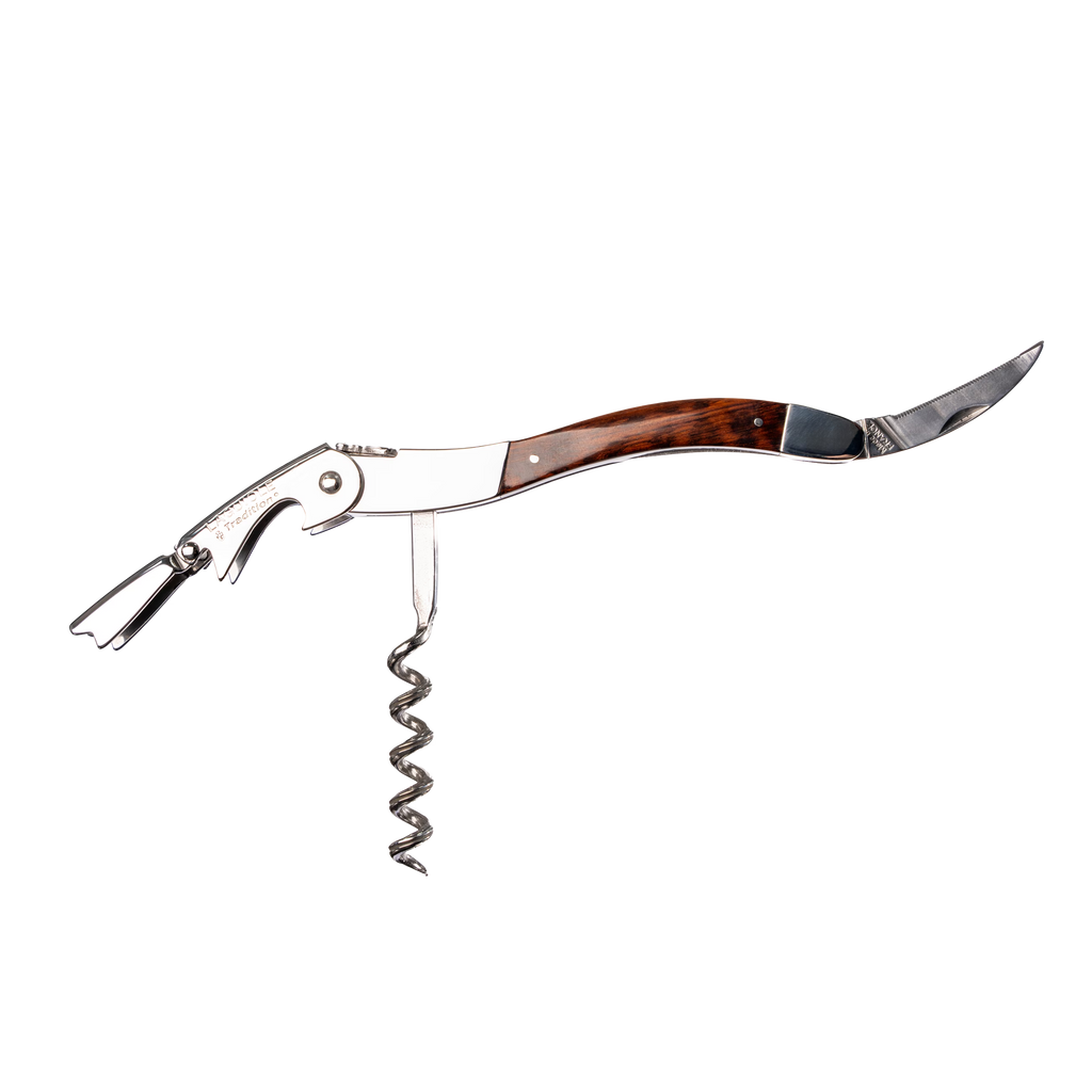 Laguiole Tradition - Double Lever Corkscrew - Amourette Wood