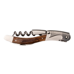 Laguiole Tradition - Double Lever Corkscrew- Reclaimed Oak Barrel Wood 10