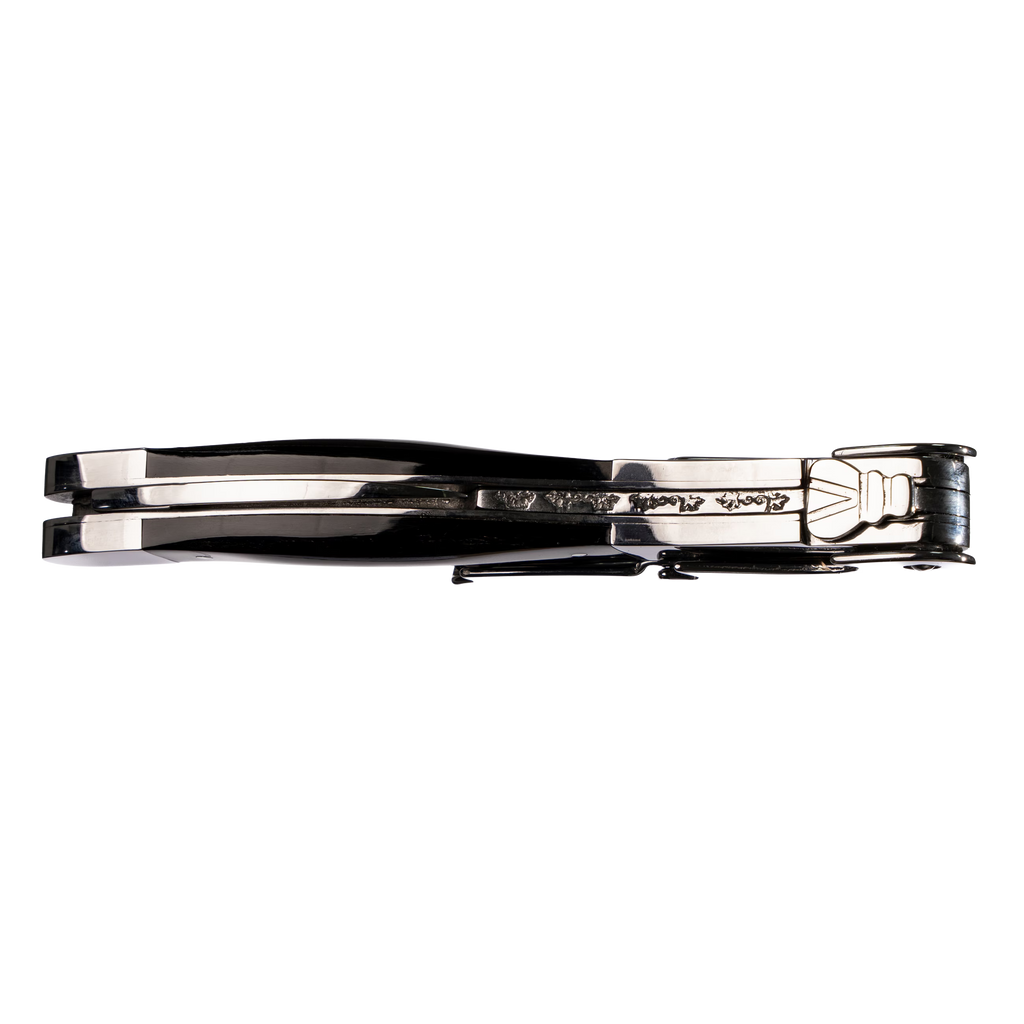 Laguiole Tradition - Double Lever Corkscrew - Black Horn