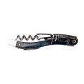 Laguiole Tradition - Double Lever Corkscrew - Blue Stabilized Beech Wood