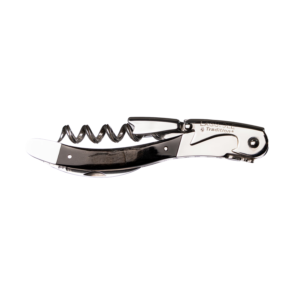 Laguiole Tradition - Double Lever Corkscrew - Buffalo Horn