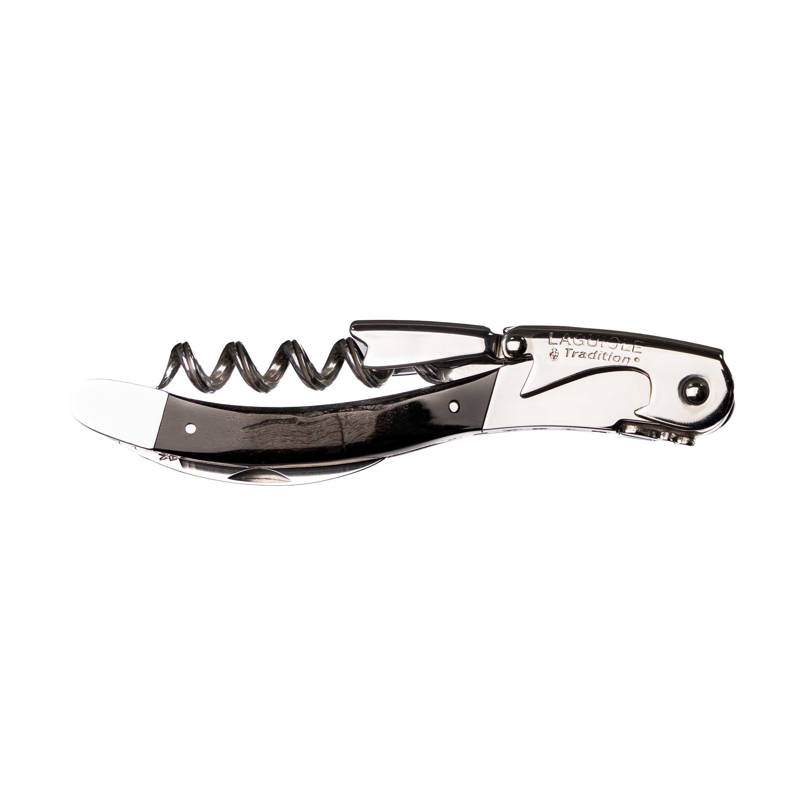 Laguiole Tradition - Double Lever Corkscrew - Buffalo Horn