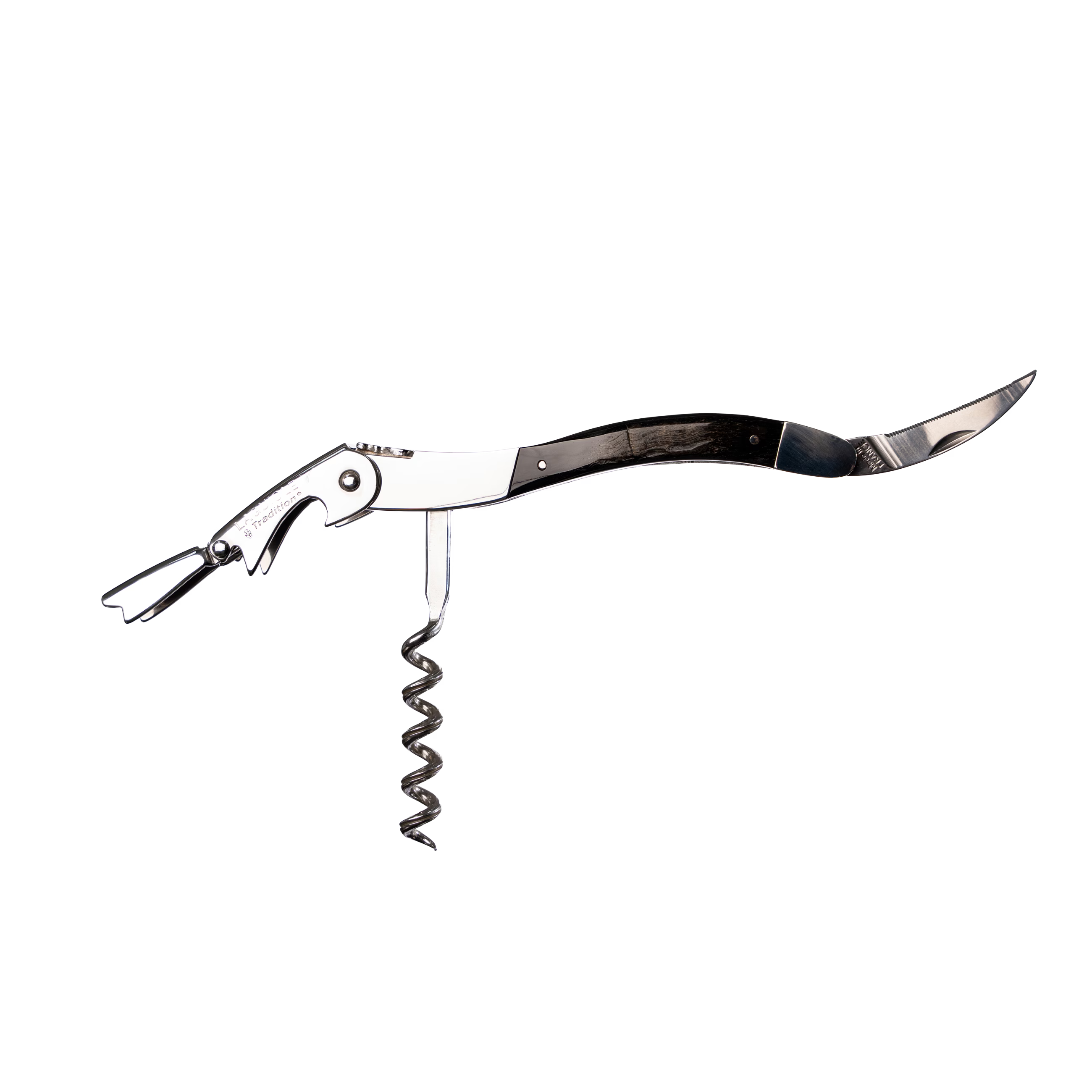 Laguiole Tradition - Double Lever Corkscrew - Buffalo Horn