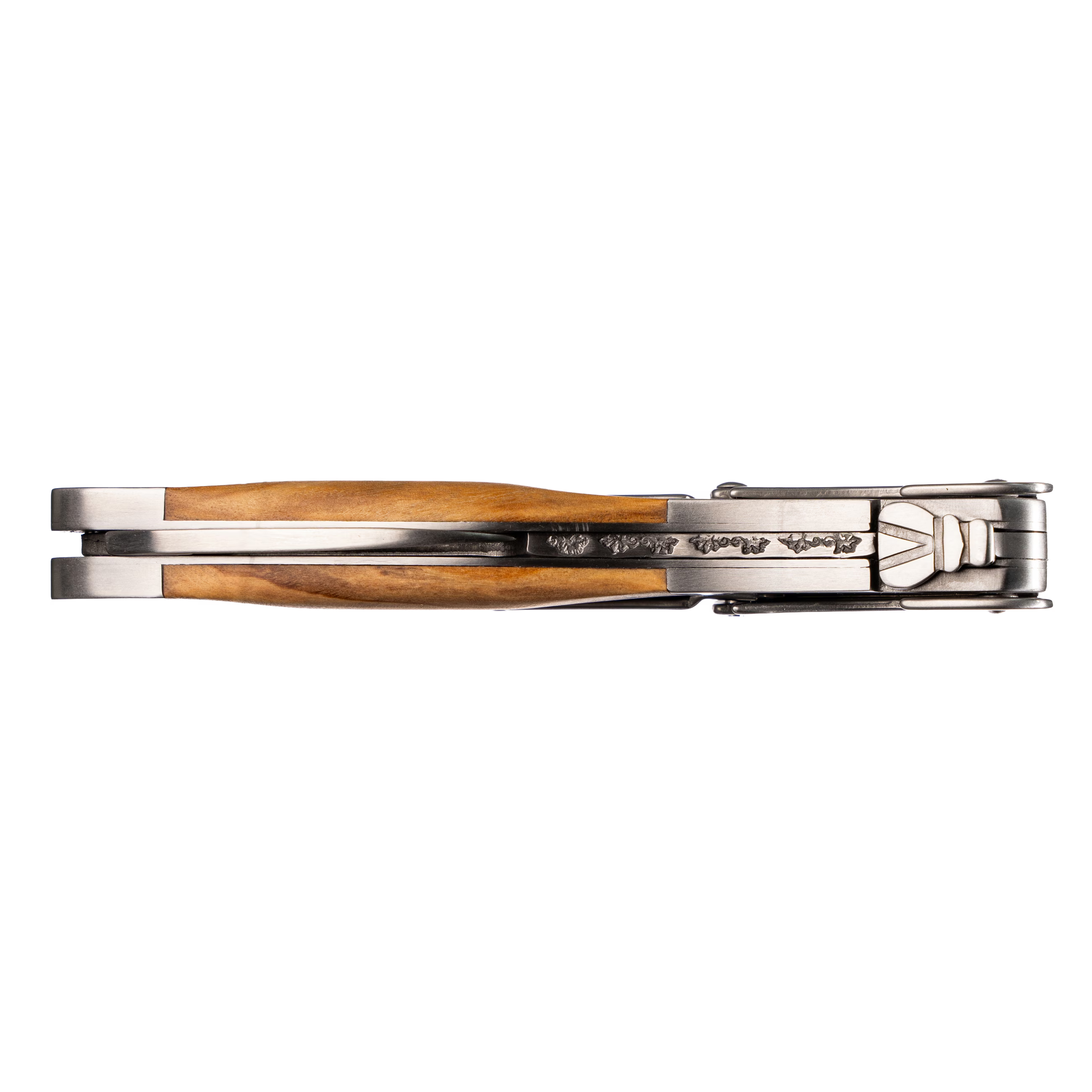 Laguiole Tradition - Double Lever Corkscrew - Olive Wood