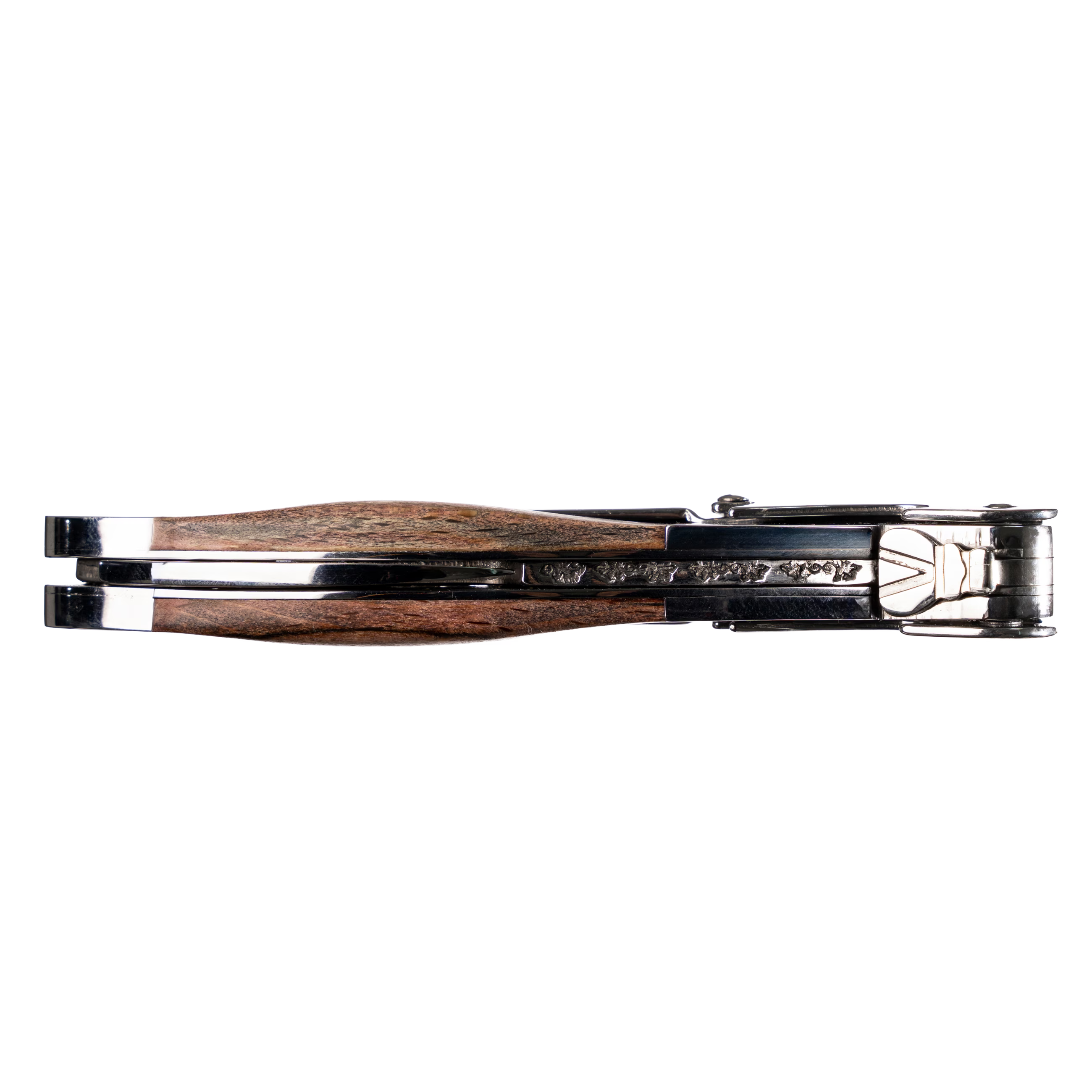 Laguiole Tradition - Double Lever Corkscrew - Pink Stabilized Beech Wood