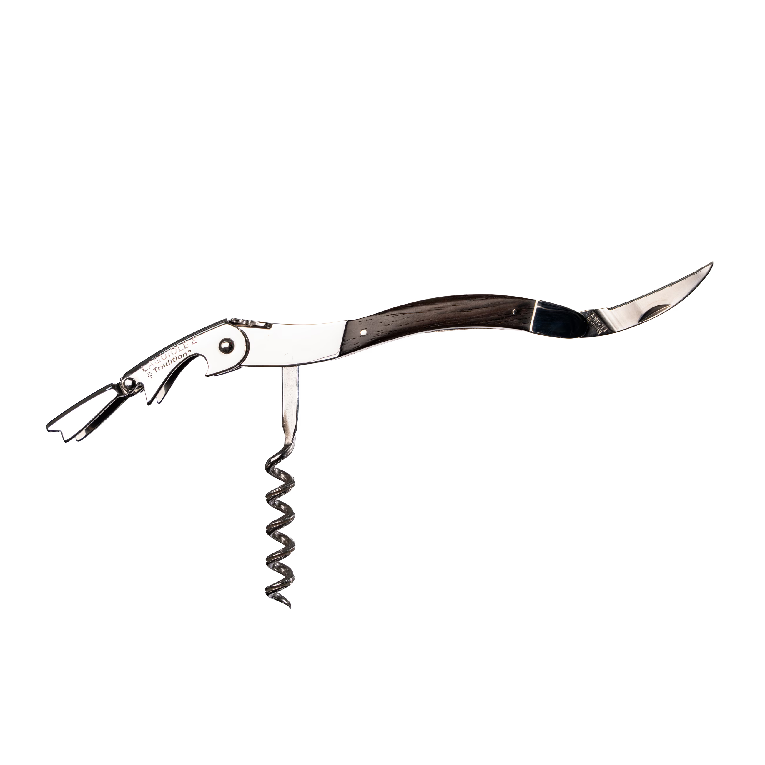 Laguiole Tradition - Double Lever Corkscrew - Rosewood