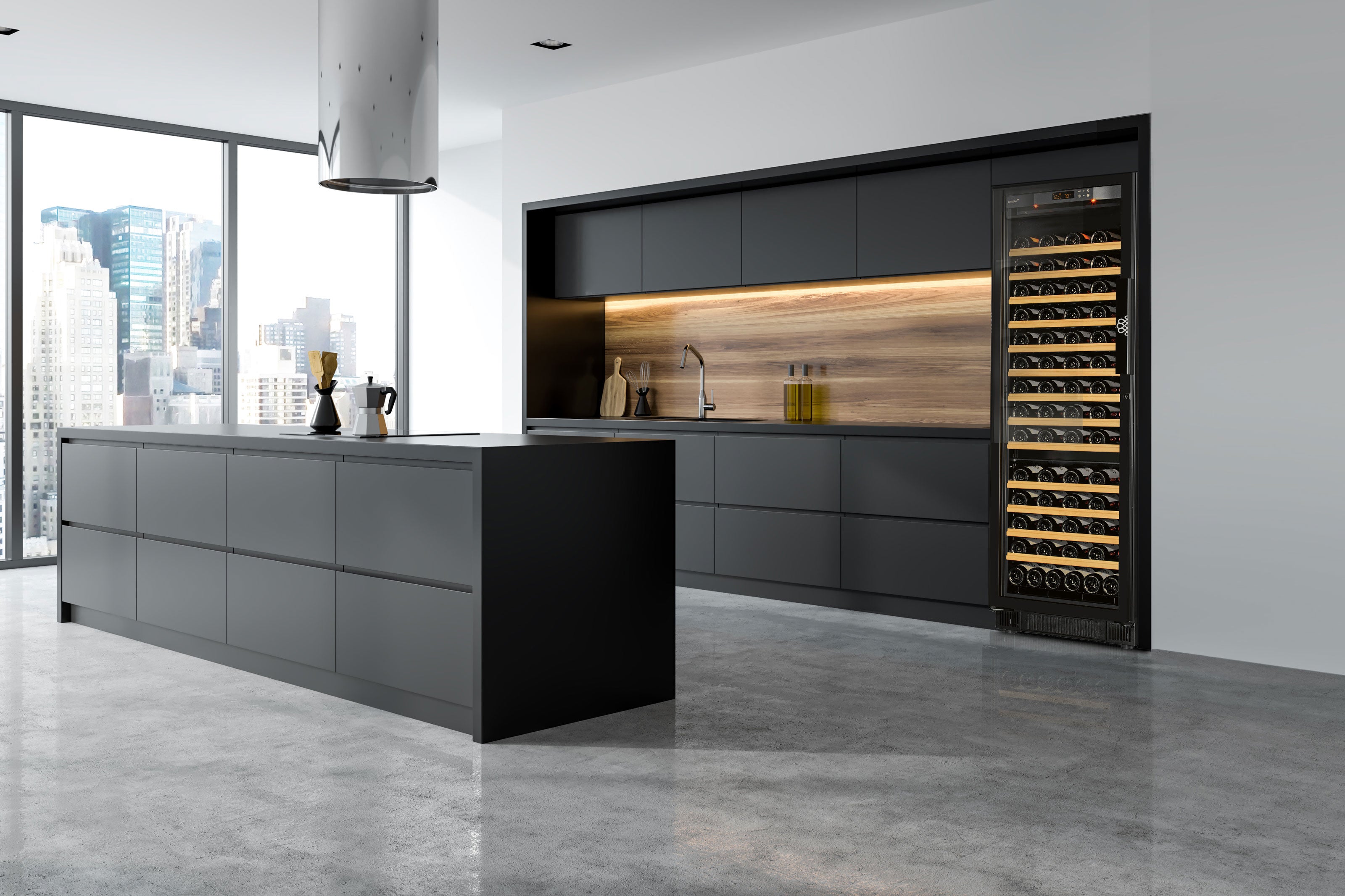 EuroCave Compact Multi Zone Wine Cabinet - Large