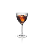 Rona Classic Cocktail Nick & Nora Dots Glass