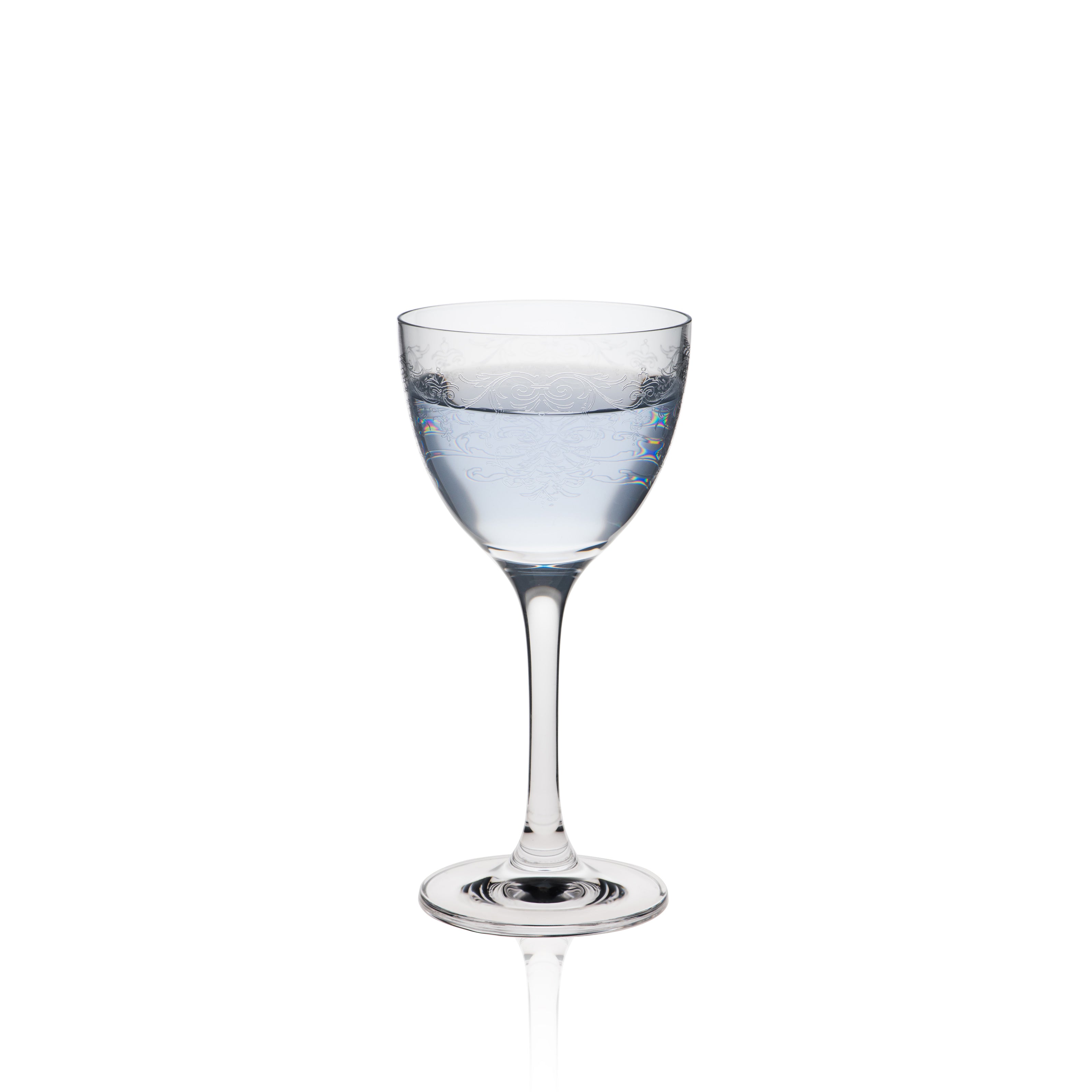 Rona Classic Cocktail Nick & Nora Lace Glass