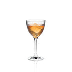 Rona Classic Cocktail Nick & Nora Optic Glass