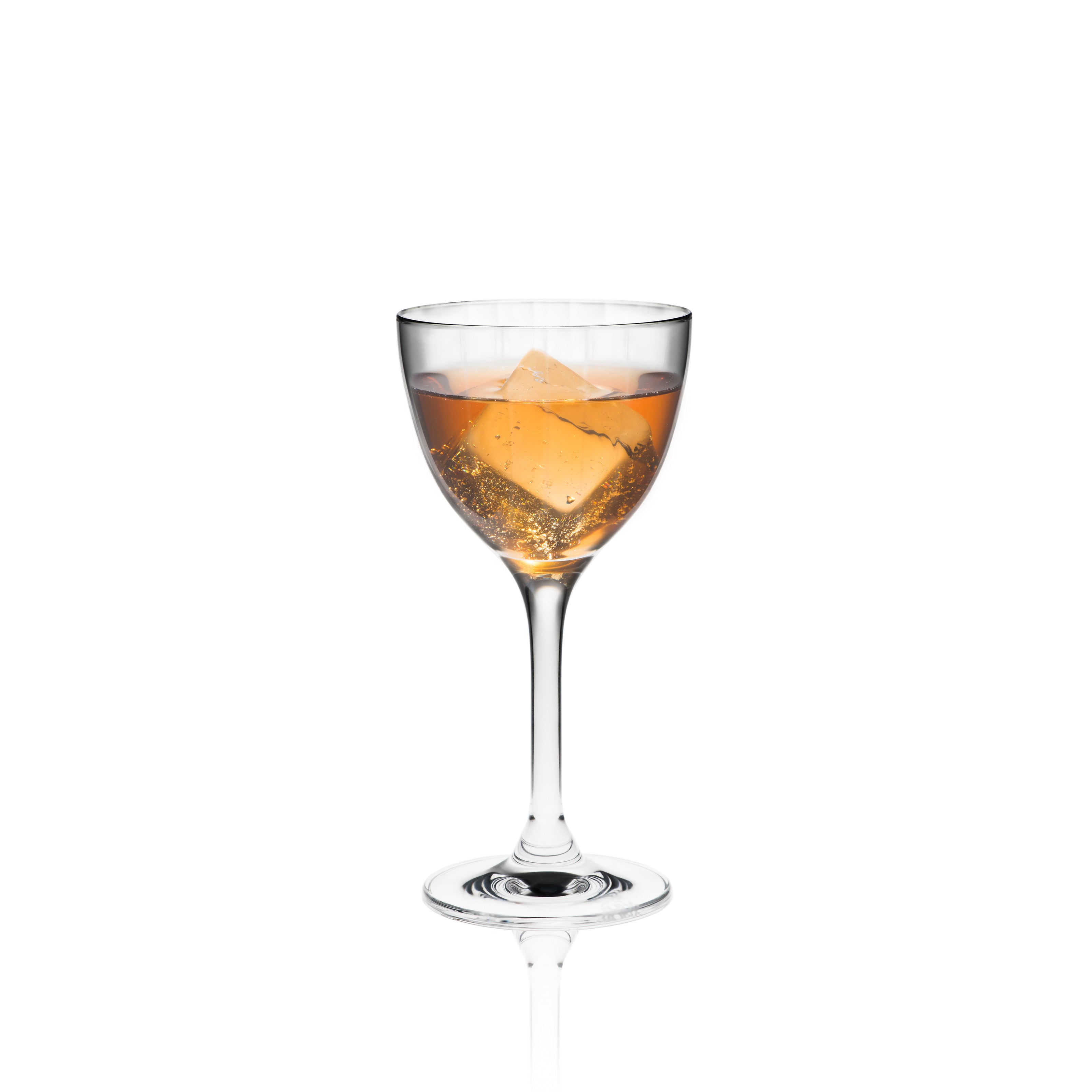 Rona Classic Cocktail Nick & Nora Optic Glass