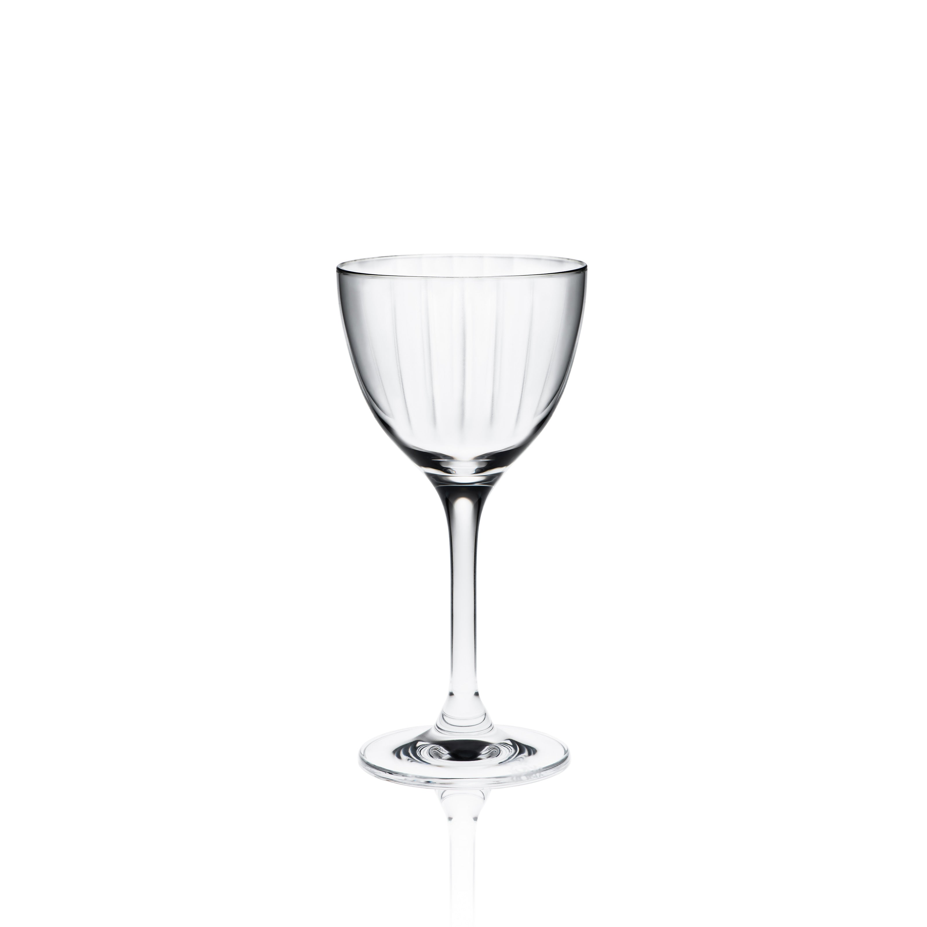 Rona Classic Cocktail Nick & Nora Optic Glass