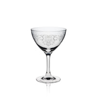 Rona Classic Cocktail Martini Lace Glass