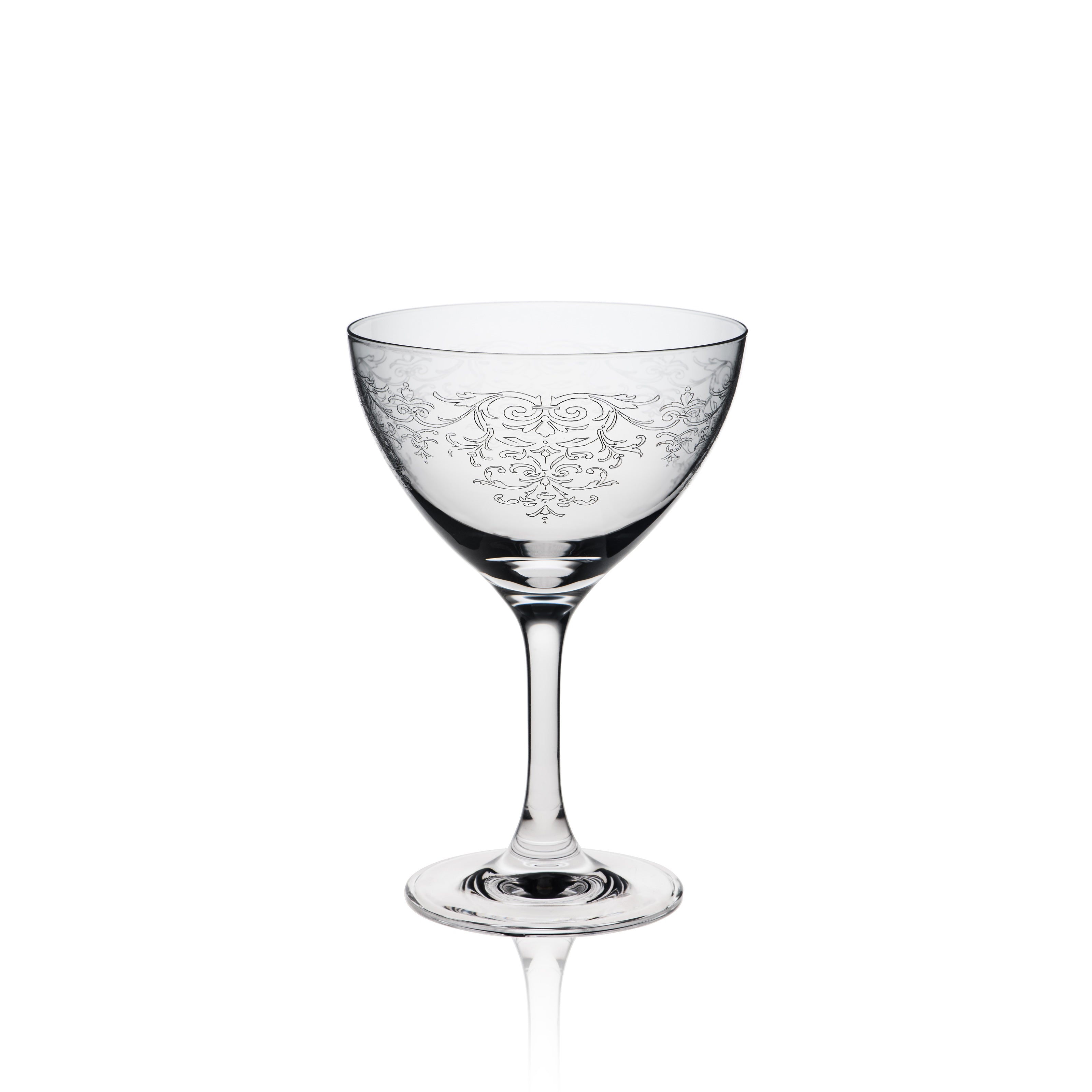 Rona Classic Cocktail Martini Lace Glass