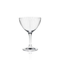 Rona Classic Cocktail Martini Optic Glass